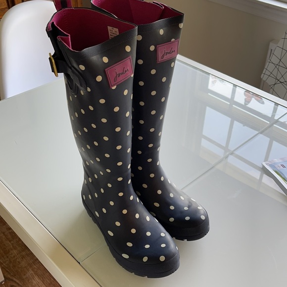 Joules tall rain boots size 8 - Picture 9 of 9
